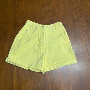 Vintage Hi Rise Denim Shorts‎
